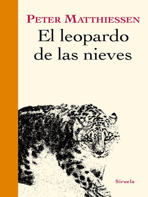 cover image of El leopardo de las nieves
